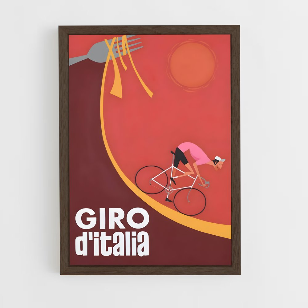 Poster Cycliste Éternel – affiche Cyclisme (vue 5)